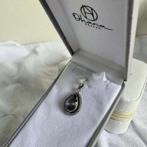 Pingente pedra natural ametista